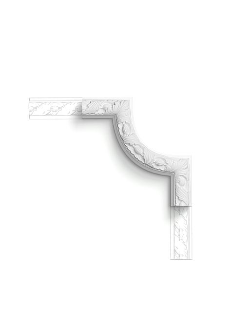 Молдинг Orac Decor Интерьерный декор P101A