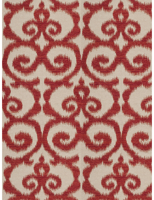 Ткань Fabricut Color Studio Vol.VIII Vermillion Freewheel/Vermillion