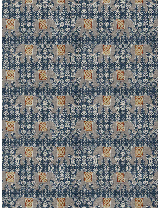 Ткань Trend Navy-Amethyst Prints & Wovens Vol.II 04244/Navy