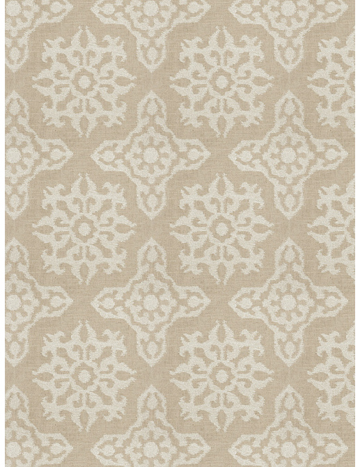 Ткань Fabricut Charlotte Moss Canvas Bergamo Metallic/Flax