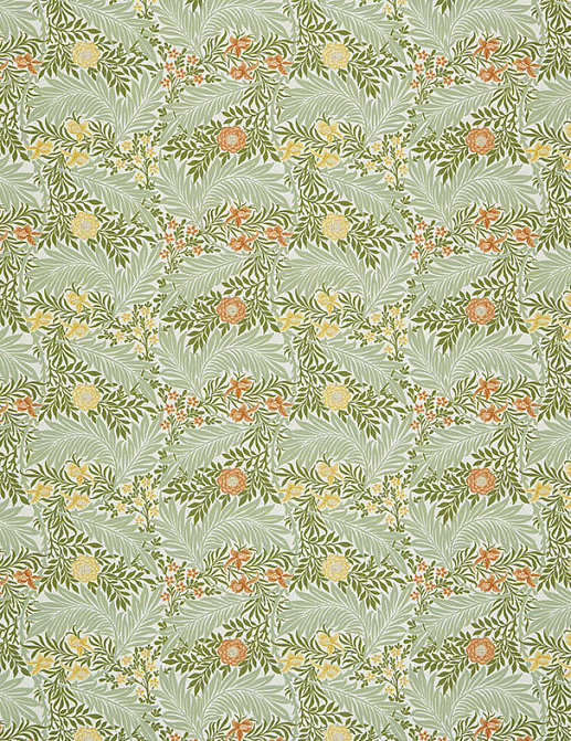 Ткань William Morris At Home Kelmscott Gardens Volume I Larkspur/Nettle