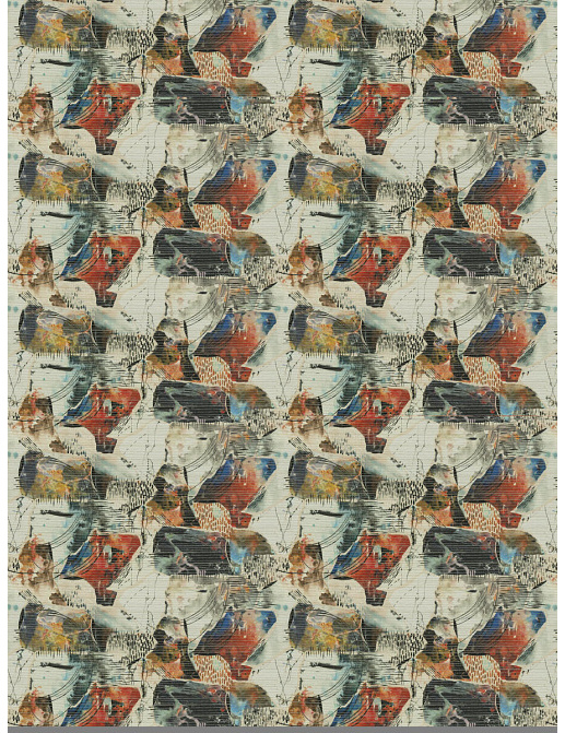 Ткань Fabricut Artfully Modern Pottery Inkjet/MultiSplash