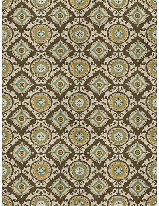 Ткань Fabricut Chromatics Vol.XXIII Teal Tandoor/Moonstone
