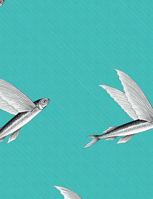 Ткань Flying Fish Interior Textiles П-2-L