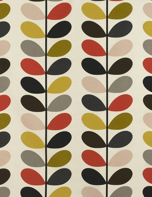 Ткань Orla Kiely Prints-Volume One MultiStem/Tomato