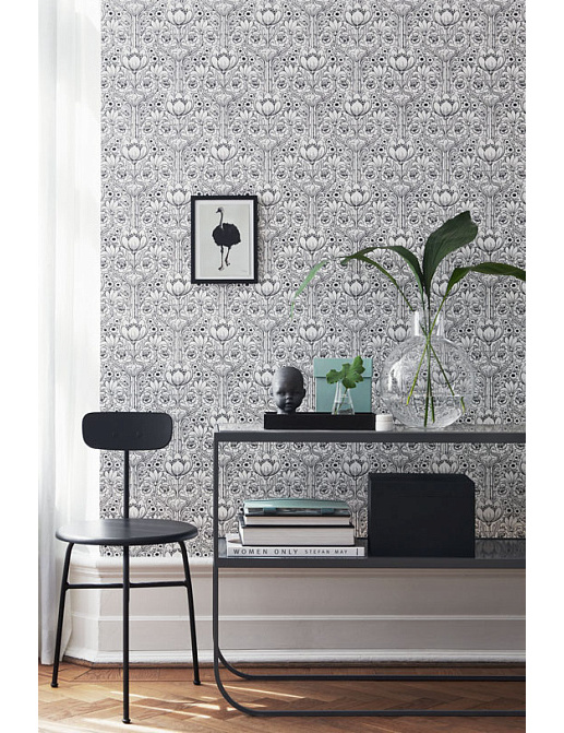 Обои Eco Black and White 6086