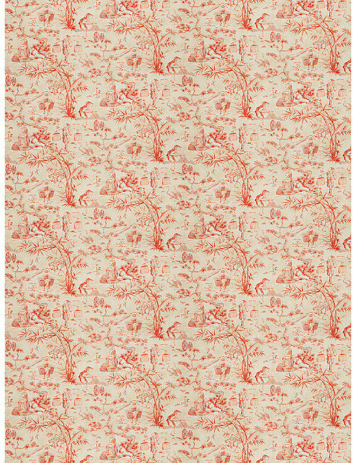 Ткань Fabricut Chromatics Vol.XXIV Guava Blitz toile/Burnt orange