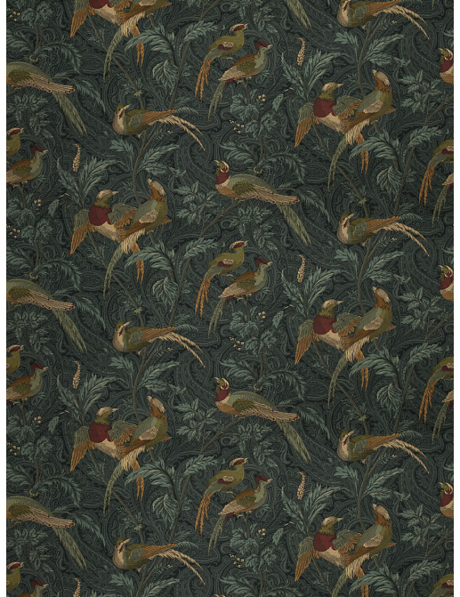 Ткань Fabricut Vignettes Vol.XIV Indigo Falcon crest/Heritage
