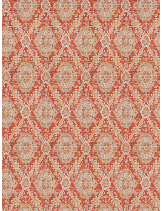 Ткань Fabricut Chromatics Vol.XXIV Guava Luxor vintage/Crimson