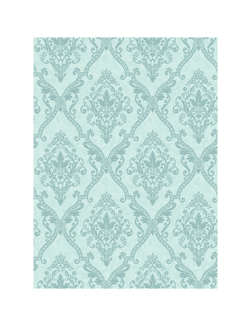 Обои Jaima Brown Damasks Marrakech-Seaglass