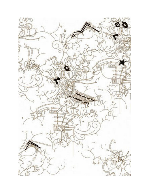 Обои Tres Tintas BCN All city papers 1980-3
