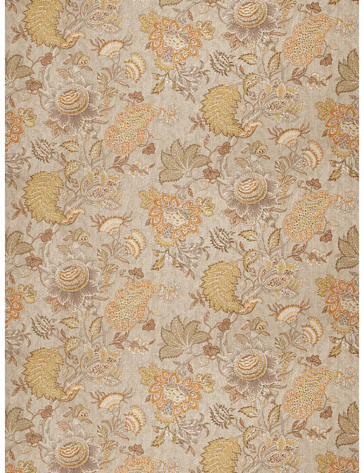 Ткань Fabricut Vignettes Vol.XIII Latte Arcadius floral/Platinum