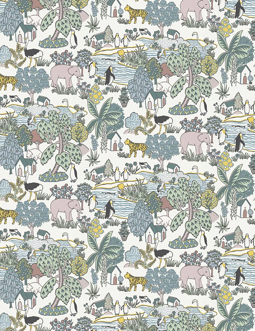 Обои Little Greene Storybook Papers 0231ANFLORE
