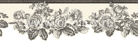 Бордюр Blue Mountain Black & White BC1580962b