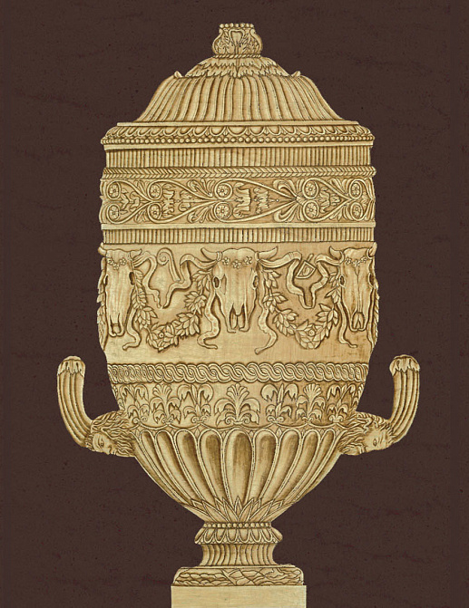 Панно и фотообои Iksel Scenic & Architectural Wallpapers Piranesi Urns UR2