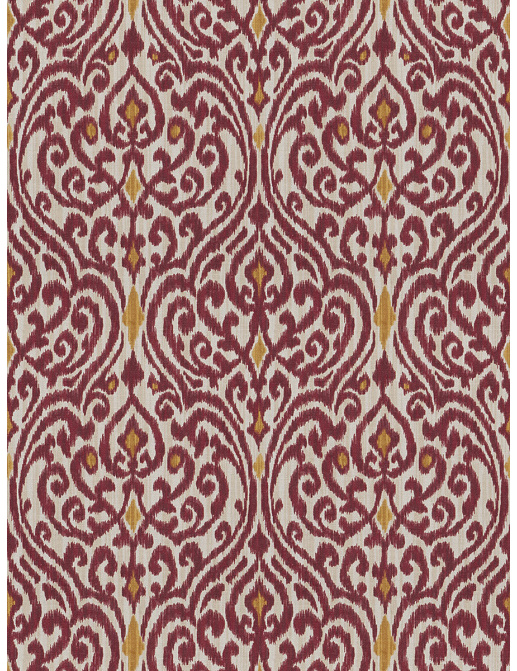 Ткань Fabricut Chromatics Vol.XXIII Sedona Fava Damask/Ruby