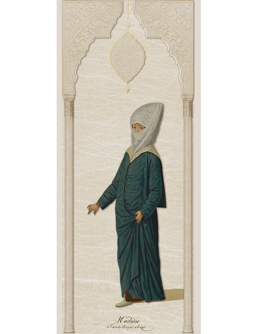 Панно и фотообои Iksel Scenic & Architectural Wallpapers Ottoman Characters OTT CHAR11