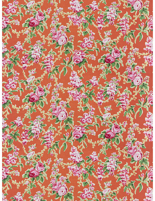 Ткань Stroheim Dana Gibson Prints II Chintz/Persimmon