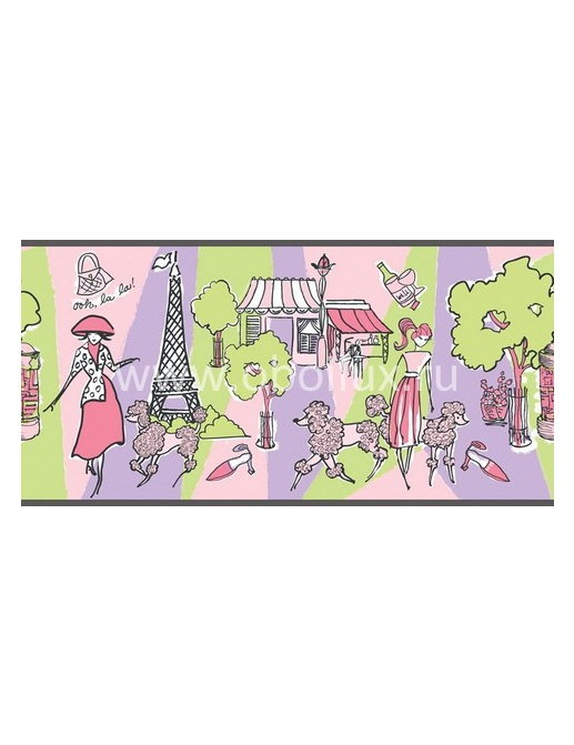 Бордюр Blue Mountain Girls BC1580682b