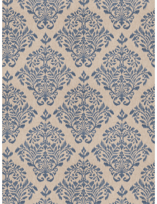 Ткань Fabricut Vignettes Vol.XIV Indigo Tact Damask/Denim