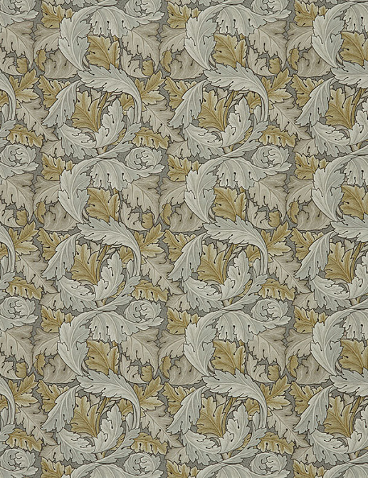 Ткань William Morris At Home Kelmscott Gardens Volume I Acanthus/Flint