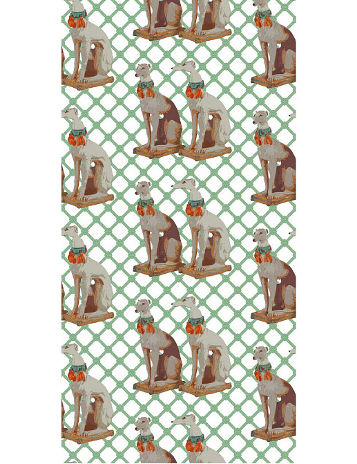 Обои Nicolette Mayer Regency Moderne Regal Greyhound/Marion