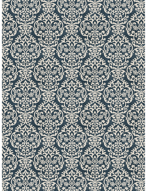 Ткань Fabricut Chromatics Vol.XXIV Navy Scoop ikat/Bluebell