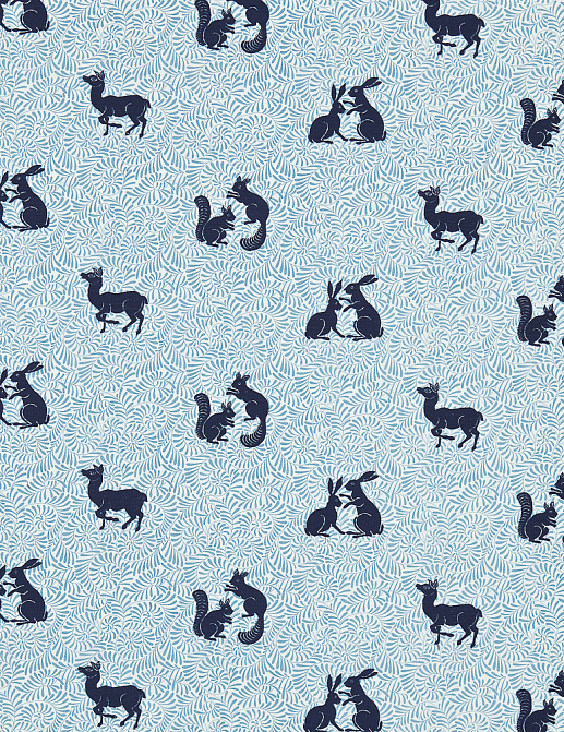 Ткань Morris & Co Woodland Embroideries 234541