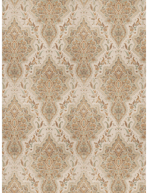 Ткань Fabricut Silk Nuances Opal Heigl Paisley/Opal