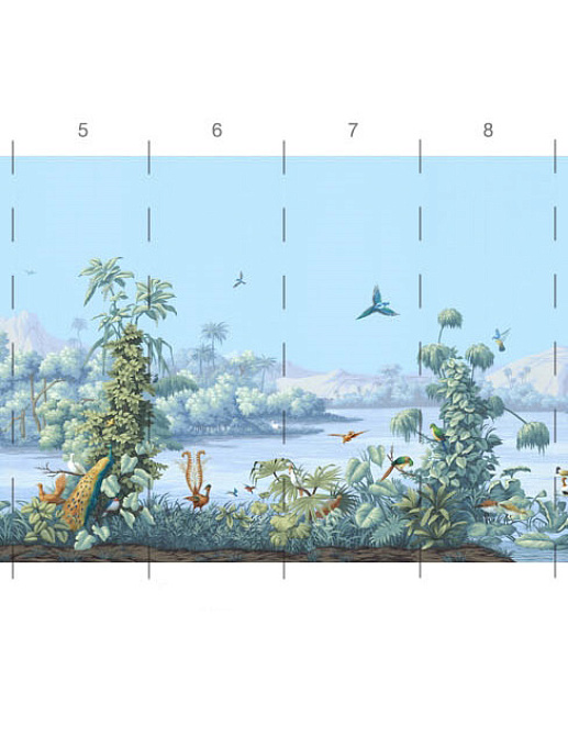 Обои Paul Montgomery Studio Book of Murals (Mural Sources) PN-880-AZ/Classic