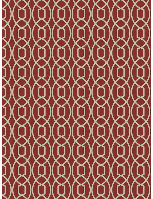 Ткань Fabricut Modern Nuances Lacquer Tribbet/Firecracker