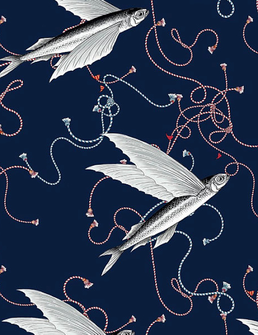 Ткань Flying Fish Interior Textiles И-1-L