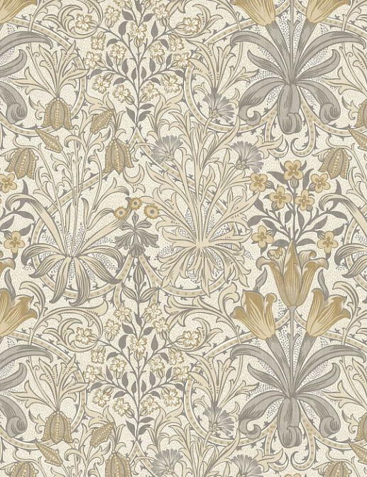 Ткань William Morris At Home Flora & Foliage Volume I WoodlandWeeds/Barley