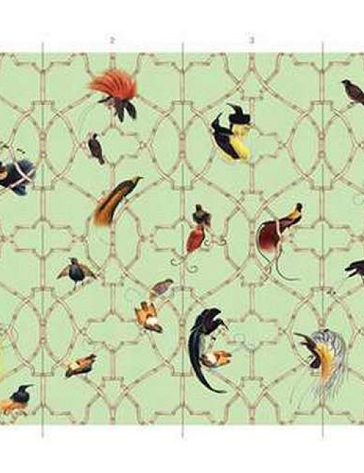 Обои Paul Montgomery Studio Book of Murals (Mural Sources) FL-030-PT/Yellow