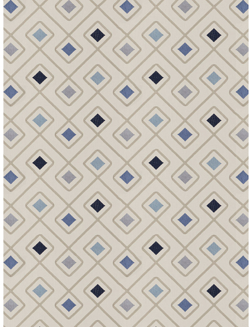 Ткань Fabricut Vignettes Vol.XVI Bluestone Action!/Denim