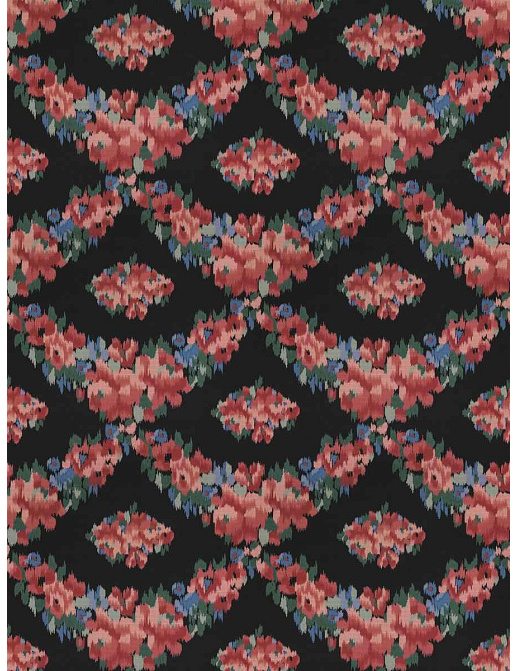 Ткань Fabricut Iris Apfel RoseFloral/Multi