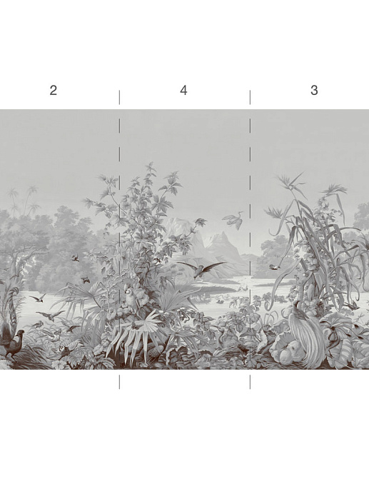 Панно и фотообои Paul Montgomery Studio Complete Collection Brazil Grey
