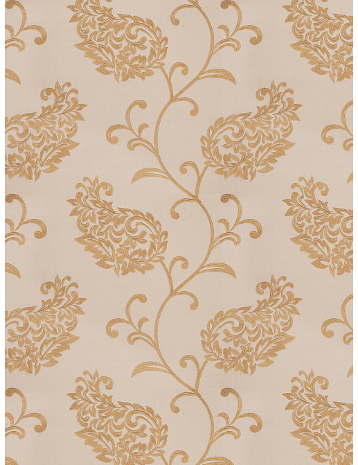 Ткань Fabricut Silk Nuances Natural Liotta paisley/Soapstone