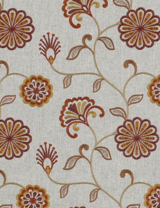 Ткань Galleria Arben Valentina Narcissus/11/Sienna