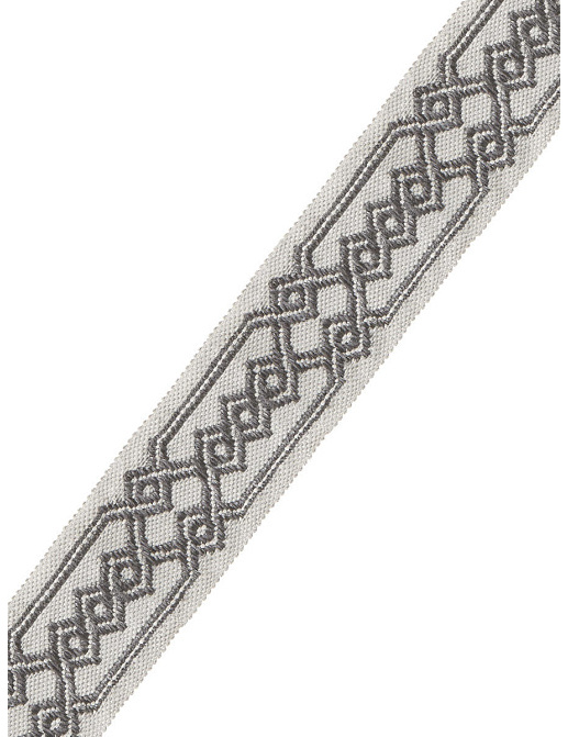 Тесьма Fabricut Cadence Trimmings Geotape/Greyscale