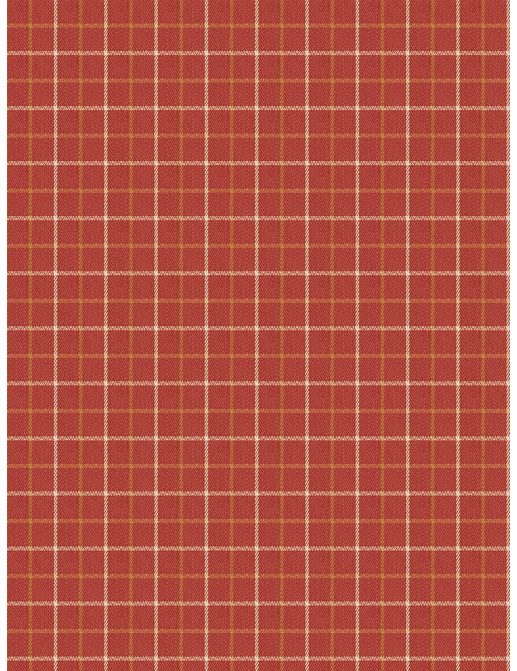 Ткань Fabricut Vignettes Vol.XIII Ruby Narmer check/Red pepper