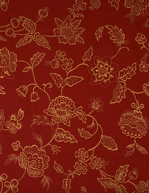 Ткань Trend Jaclyn Smith Home red spice 01852 Crimson