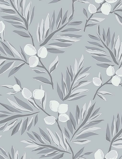 Обои Paper & Ink Navy, Grey & White BL70708
