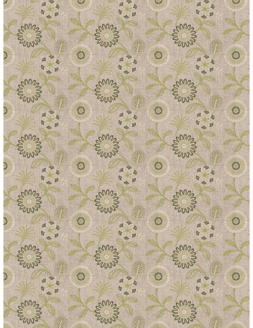 Ткань Fabricut Vignettes Vol.XIV Lemongrass Tenet floral/Pesto