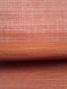 Ткань Bisson Bruneel Polyabaca-Polycuivre-Polynylon Polyabaca-Rouille/Rouille