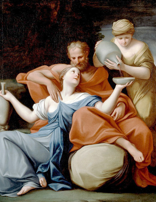 Панно и фотообои Affresco Фрески и фотообои Franceschini Marcantonio Lot and his Daughters