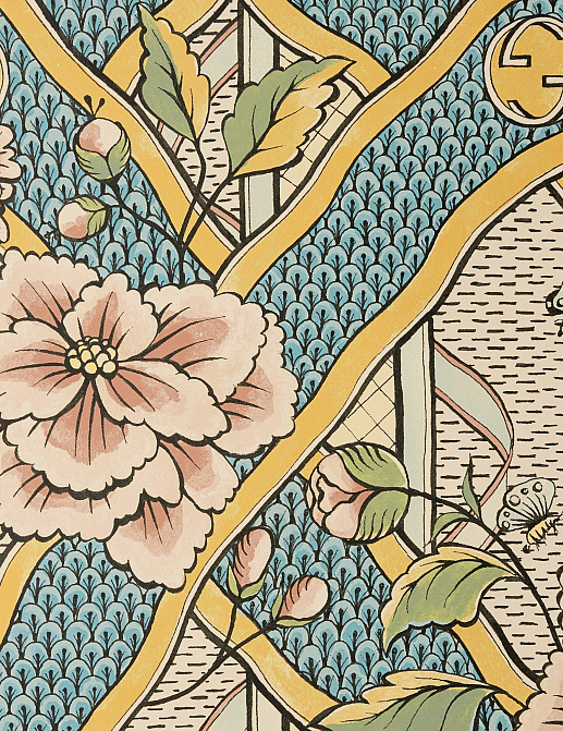 Панно и фотообои Gucci Decor Wallpaper Collection 572991 ZAT01 3646