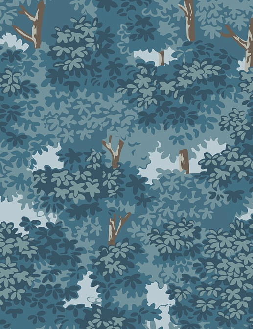 Ткань Серебрянная Студия (Silver Studio) Timeless Botanic D510/02/TW