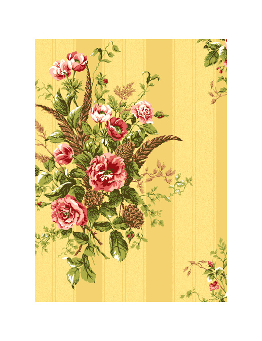 Обои Jaima Brown Retreat Woodland-Floral-Ochre