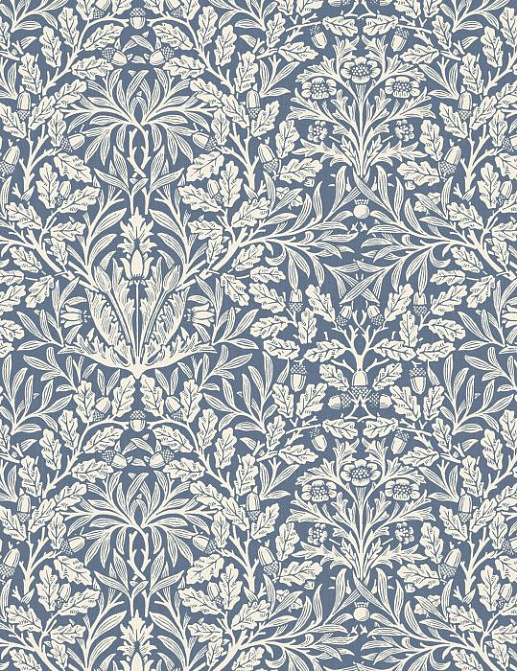 Ткань William Morris At Home The Forager Acorn/River
